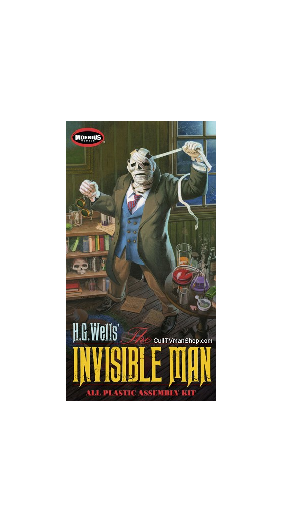 Products :: Model Kits :: The Invisible Man from Moebius Models - Great ...